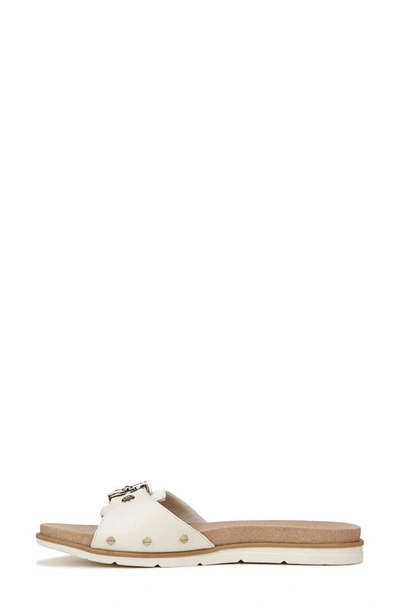 Shop Dr. Scholl's Nice Iconic Slide Sandal In Off White