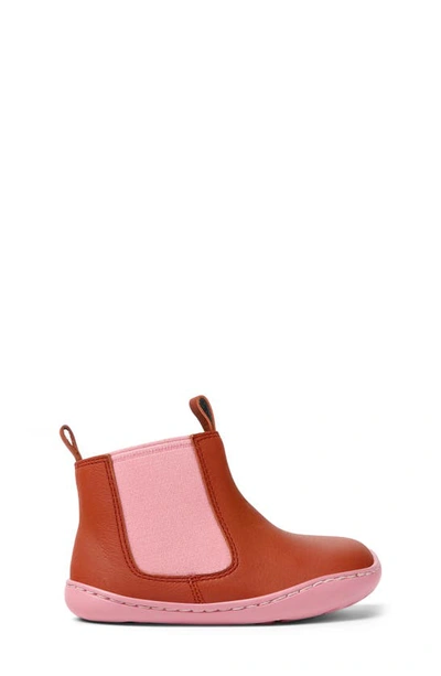 Camper Boots For Unisex In Medium Red