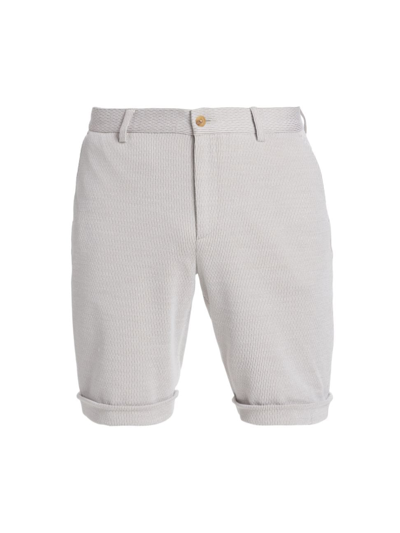 Shop Saks Fifth Avenue Men's Collection Seersucker Shorts In White