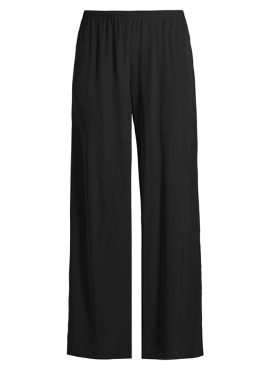 Shop Faithfull The Brand Women's Roma Monforte Silk Pants In Black