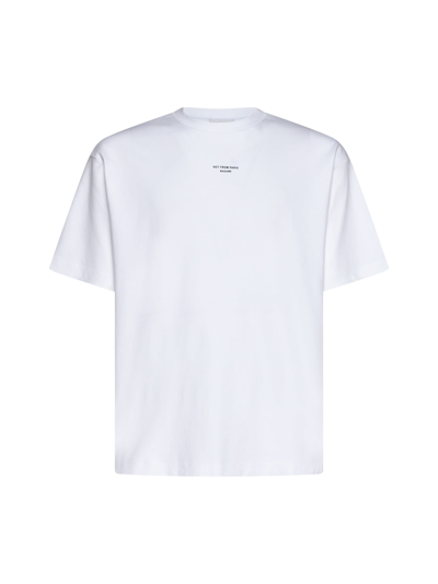 Shop Drôle De Monsieur T-shirt In White