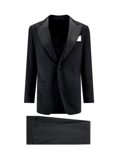 Shop Kiton Evo Tuxedo In Black