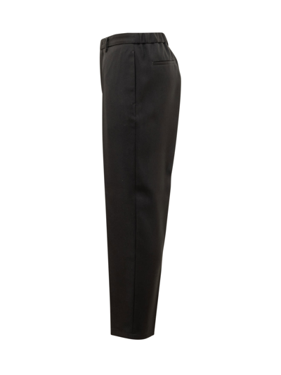 Shop Jil Sander 06 Aw 19 Trousers In Black