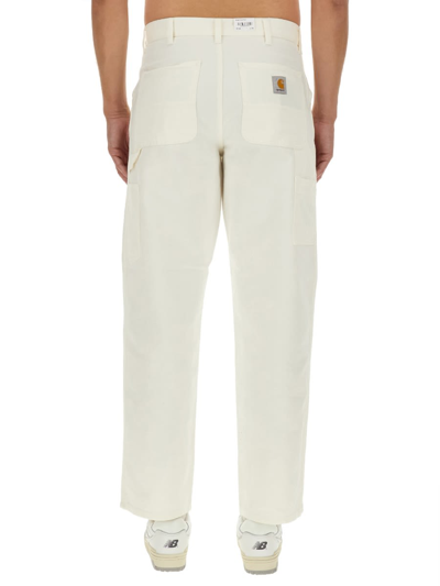 Shop Carhartt Cotton Pants In White