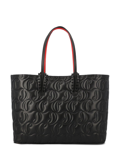 Shop Christian Louboutin Cabata All-over Logo Patterned Tote Bag