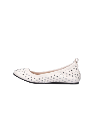 Shop Isabel Marant Flat Shoes In White