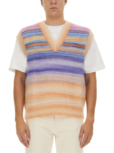Missoni Knitted Vest In Neutral