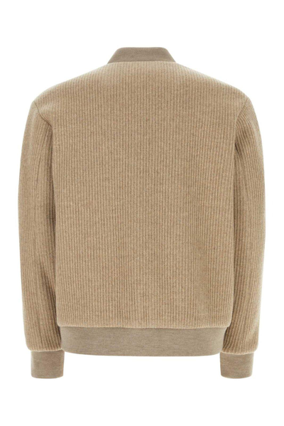 Shop Apc Mick Buttoned Long-sleeved Jacket In Neutrals