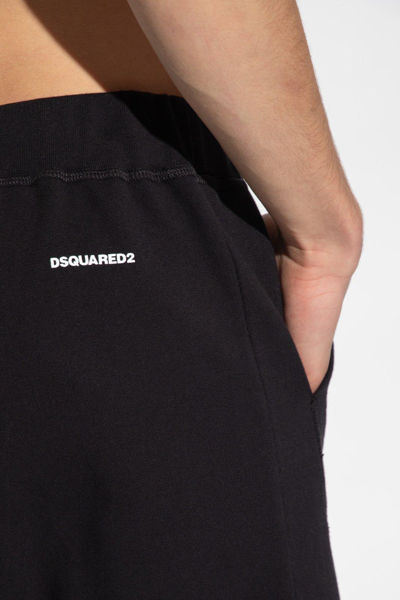 Shop Dsquared2 Relax Dan Trousers In Black
