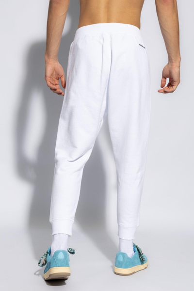 Shop Dsquared2 Relax Dan Trousers In White