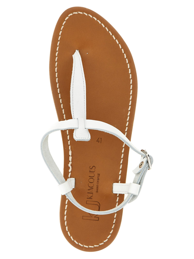 Shop Kjacques Picon Sandals In White