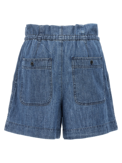 Shop Marant Etoile Ipolyte Bermuda Shorts In Blue