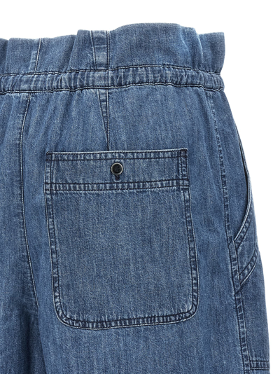 Shop Marant Etoile Ipolyte Bermuda Shorts In Blue