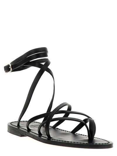 Kjacques K.jacques Zenobie Sandals Shoes In Black