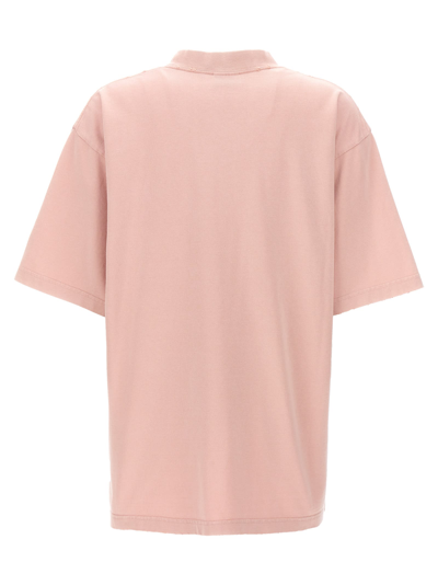 Shop Balenciaga Light Destroy T-shirt In Pink