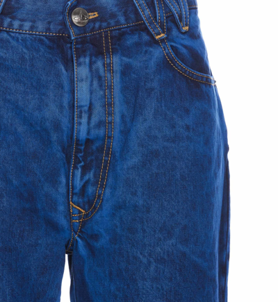 Shop Vivienne Westwood Denim Jeans In Blue