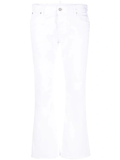Dsquared2 Bootcut Cropped Trousers