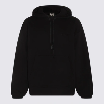 Shop M44 Label Group Black Cotton Sweatshirt