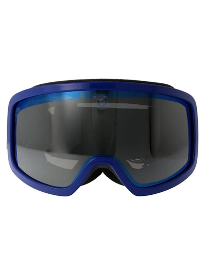 Shop Moncler Sunglasses In 90x Blue
