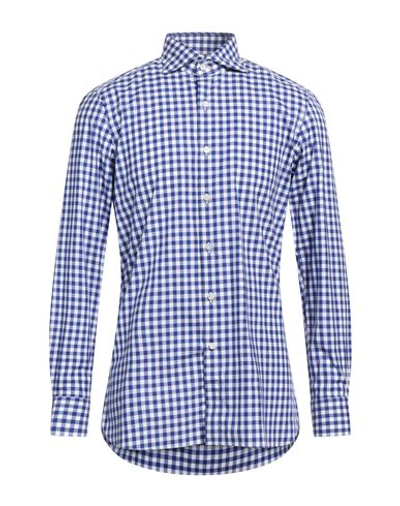 Shop Sonrisa Man Shirt Blue Size 16 ½ Organic Cotton