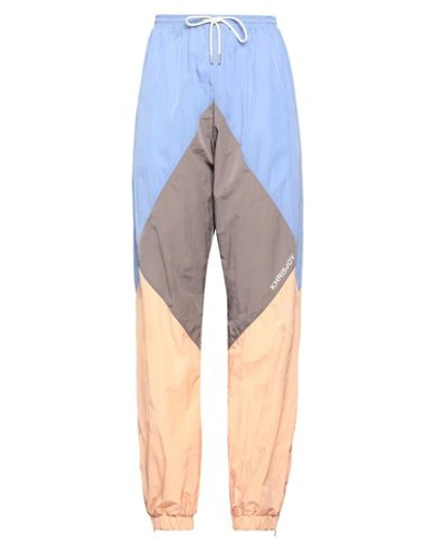 Shop Khrisjoy Woman Pants Light Blue Size 00 Polyamide
