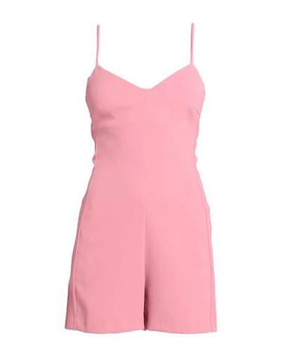 Shop Pinko Woman Jumpsuit Pastel Pink Size 4 Polyester, Elastane