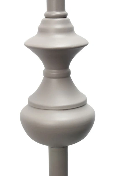 Shop Lalia Home Three-piece Lamp Set In Gray/ White Shades