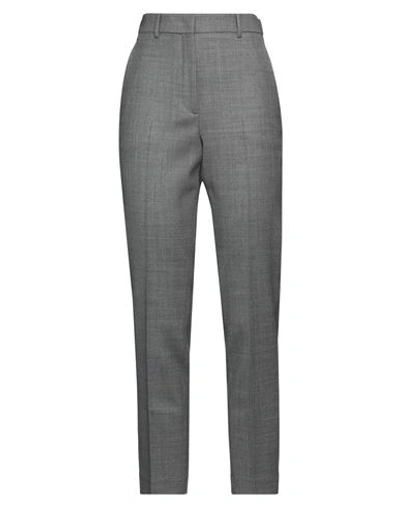 Slowear Incotex By  Woman Pants Grey Size 16 Virgin Wool, Elastane In Grey