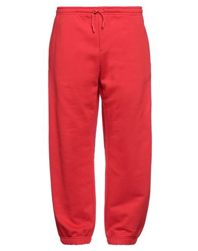Shop Versace Jeans Couture Man Pants Red Size 3xl Cotton
