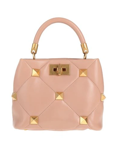Shop Valentino Garavani Woman Handbag Blush Size - Soft Leather In Pink
