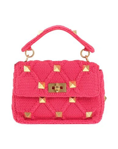 Shop Valentino Garavani Woman Handbag Red Size - Textile Fibers