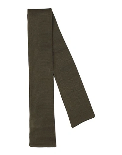 Dunhill Man Ties & Bow Ties Dark Green Size - Mulberry Silk In Green