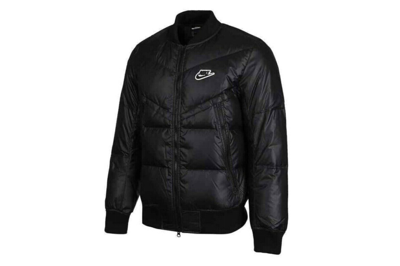 Pre-owned Nike Sportswear Down-fill Jacket Shiny Black