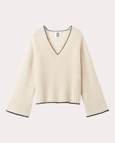 Shop By Malene Birger Women's Cimone Sweater In Neutrals