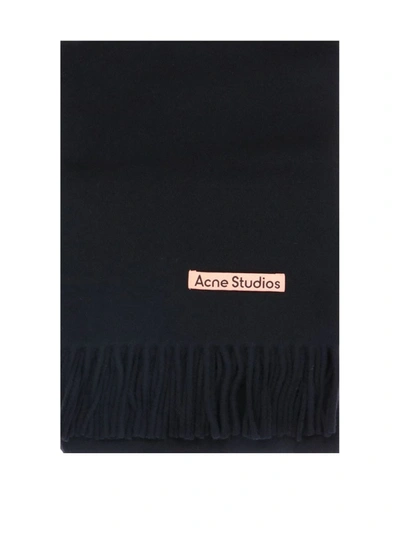 Shop Acne Studios "" Scarf In Black