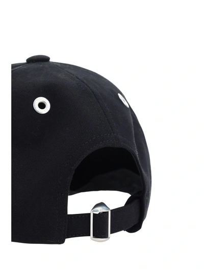 Shop Ami Alexandre Mattiussi Ami Paris Baseball Hat With Logo Unisex In Black