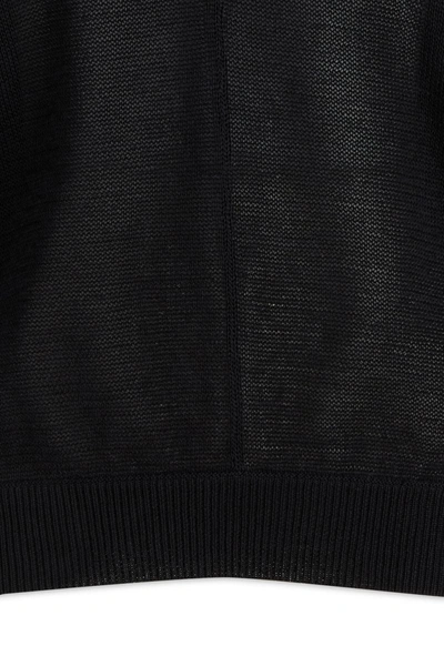 Shop Brunello Cucinelli Black Cotton Sweater
