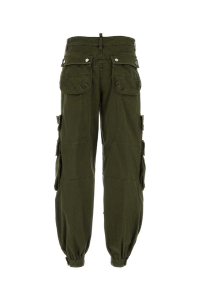 Shop Dsquared2 Dsquared Pants In Green