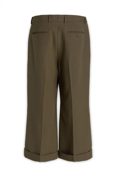 Shop Gucci Pants In Brown