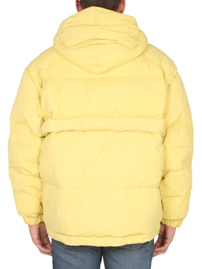 Shop K-way Jacket In Yellowgold