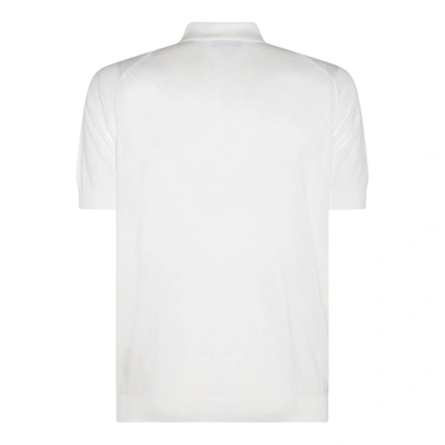 Shop Lardini T-shirts And Polos White