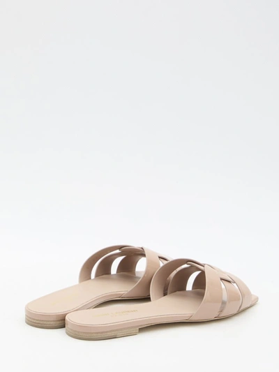 Shop Saint Laurent Nu Pieds Tribute 05 Sandals In Beige