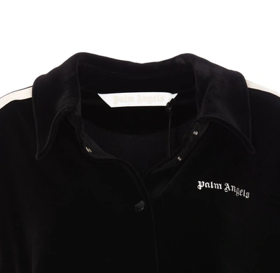 Shop Palm Angels Shirts In Black/white