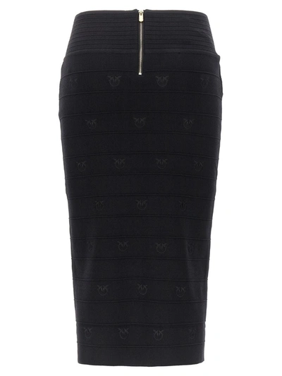 Shop Pinko 'stapelia' Skirt In Black