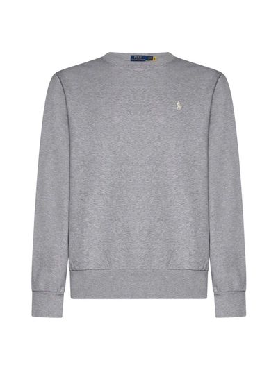 Shop Polo Ralph Lauren Sweaters In Spring Heather