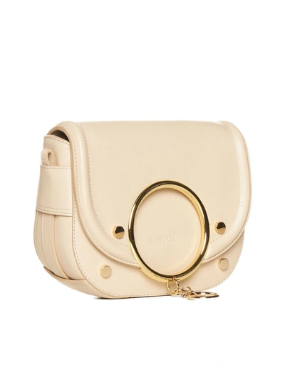 Shop See By Chloé Shoulder Bags In Cement Beige