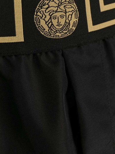 Shop Versace Underwear Sea Clothing In Black