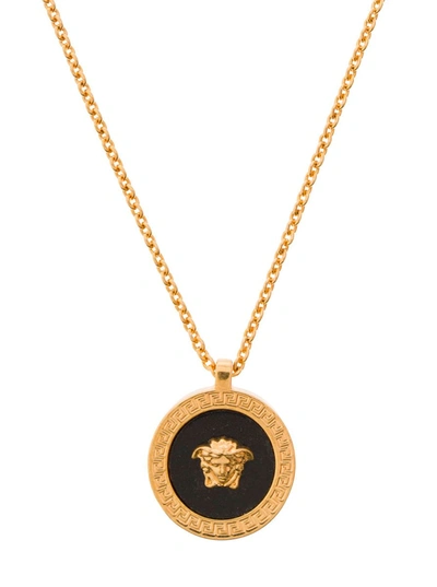 Shop Versace 'jellyfish' Gold Brass Necklace