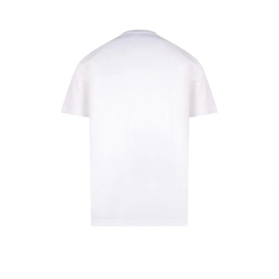 Shop Versace T-shirt In White