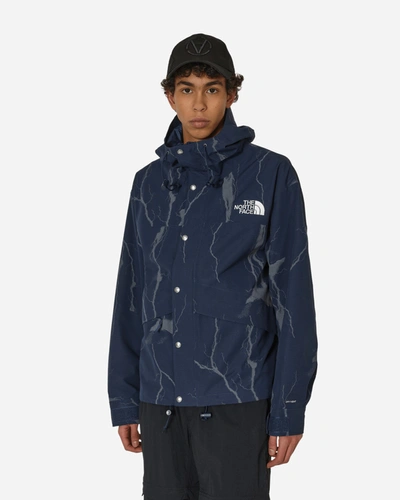 Shop The North Face 86 Retro Mountain Jacket Summit Navy / Lightning In Blue